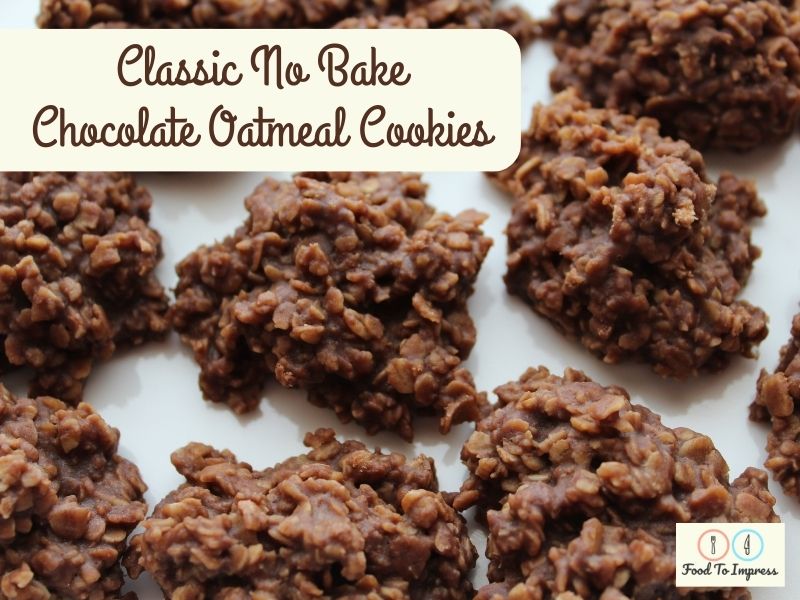 No Bake Cookie Recipes Without Milk Food To Impress